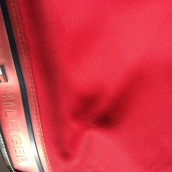 00s Tommy Hilfiger Red Purse/Baguette Bag - Picture 13 of 15